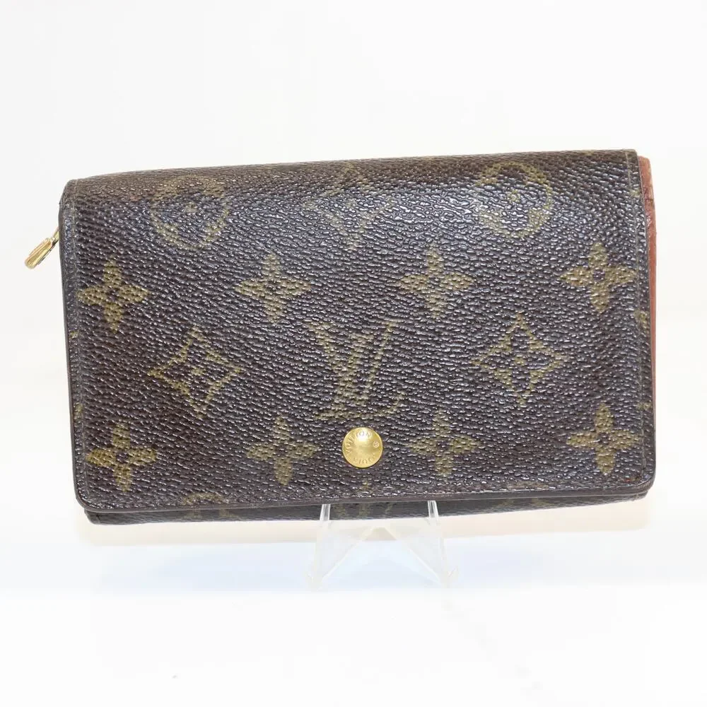 Louis‎ Vuitton Monogram Canvas Trifold Wallet | Made in France | Vintage